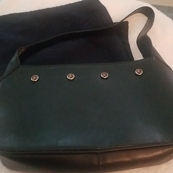 Charmelle Black Leather Handbag / Interchangeable - Picture 6 of 8